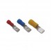 Faston male insulated cable lugs